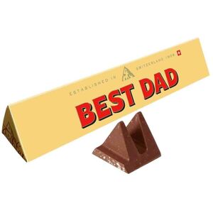 Toblerone Best Dad Milk Chocolate Bar 340g Toblerone Best Dad Milk Chocolate Bar 340g