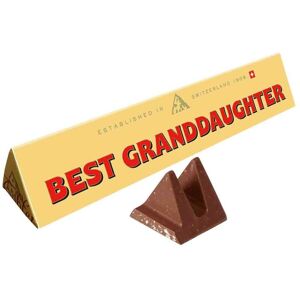 Toblerone Best Granddaughter Milk Chocolate Bar 340g Toblerone Best Granddaughter Milk Chocolate Bar 340g