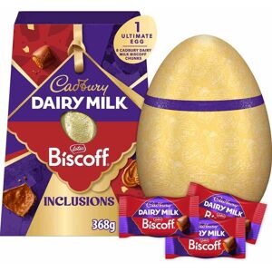 Cadbury Dairy Milk Lotus Biscoff Chocolate Easter Egg XXL 368g Cadbury Dairy Milk Lotus Biscoff Chocolate Easter Egg XXL 368g