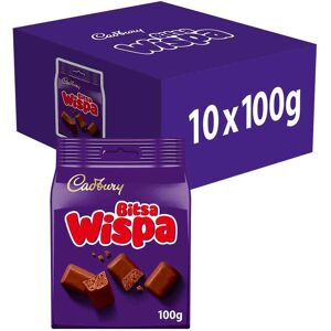 Bitsa Cadbury Wispa Chocolate Bag 100g (Box of 10) Bitsa Cadbury Wispa Chocolate Bag 100g (Box of 10)