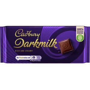 Cadbury Darkmilk Original Chocolate Bar 90g (Box of 16) Cadbury Darkmilk Original Chocolate Bar 90g (Box of 16)