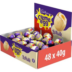 White Chocolate Cadbury Creme Egg 40g (Box of 48) White Chocolate Cadbury Creme Egg 40g (Box of 48)