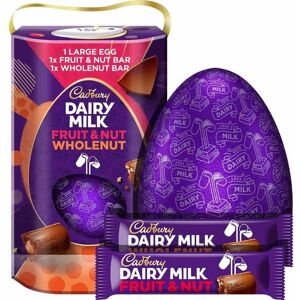 Cadbury Dairy Milk Fruit & Nut Chocolate Easter Egg 249g Cadbury Dairy Milk Fruit & Nut Chocolate Easter Egg 249g