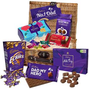 Dad My Hero Cadbury Chocolate Basket Dad My Hero Cadbury Chocolate Basket