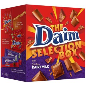 Daim & Cadbury Dairy Milk Chocolate Selection Box Daim & Cadbury Dairy Milk Chocolate Selection Box
