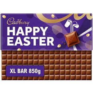 Cadbury Dairy Milk Happy Easter Chocolate Bar 850g Cadbury Dairy Milk Happy Easter Chocolate Bar 850g