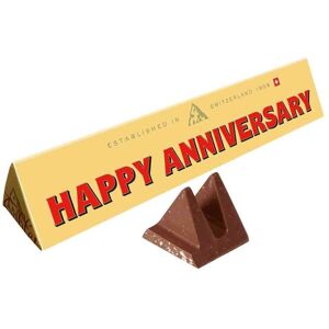 Toblerone Happy Anniversary Milk Chocolate Bar 340g Toblerone Happy Anniversary Milk Chocolate Bar 340g