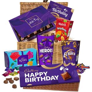 Ultimate Happy Birthday Cadbury Chocolate Basket Ultimate Happy Birthday Cadbury Chocolate Basket