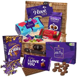 I Love You Cadbury Chocolate Basket I Love You Cadbury Chocolate Basket