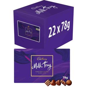Cadbury Milk Tray Chocolate Box 78g (Box of 22) Cadbury Milk Tray Chocolate Box 78g (Box of 22)