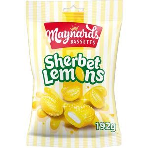 Candy Maynards Bassett's Sherbet Lemons 192g (Box of 12) Candy Maynards Bassett's Sherbet Lemons 192g (Box of 12)