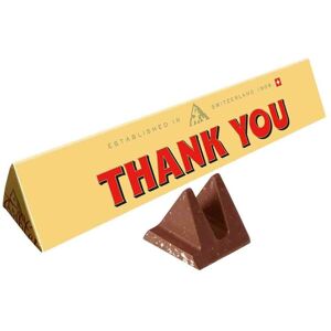 Toblerone Thank You Milk Chocolate Bar 340g Toblerone Thank You Milk Chocolate Bar 340g