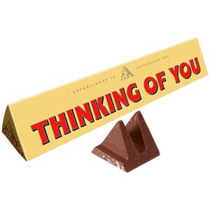Toblerone Thinking of You Milk Chocolate Bar 360g Toblerone Thinking of You Milk Chocolate Bar 360g