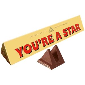 Toblerone You're a Star Milk Chocolate Bar 360g Toblerone You're a Star Milk Chocolate Bar 360g