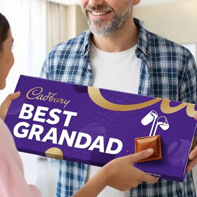 Best Grandad Cadbury Dairy Milk XL Chocolate Bar 850g Best Grandad Cadbury Dairy Milk XL Chocolate Bar 850g