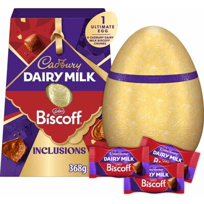 Cadbury Dairy Milk Lotus Biscoff Chocolate Easter Egg XXL 368g Cadbury Dairy Milk Lotus Biscoff Chocolate Easter Egg XXL 368g