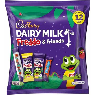 Cadbury Dairy Milk Freddo & Friends Treatsize Bag 191g (Box of 16) Cadbury Dairy Milk Freddo & Friends Treatsize Bag 191g (Box of 16)