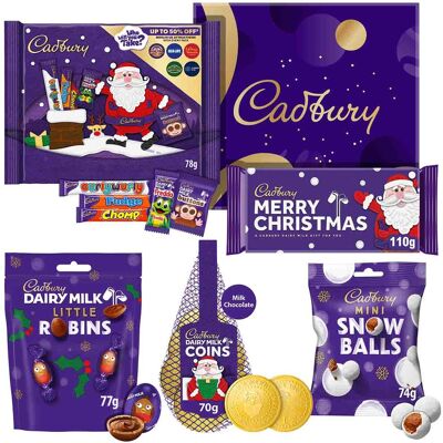 Cadbury Merry Christmas Chocolate Gift Box Cadbury Merry Christmas Chocolate Gift Box