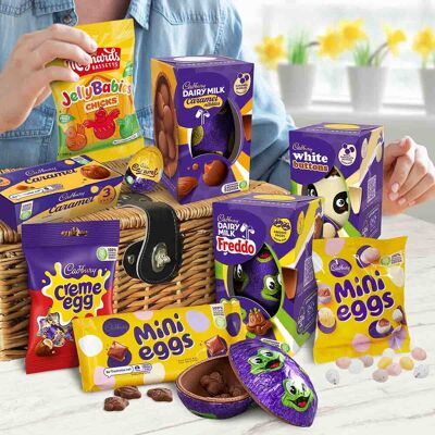 Cadbury Easter Chocolate Sharing Basket Cadbury Easter Chocolate Sharing Basket