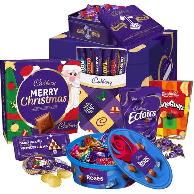 Cadbury Deluxe Christmas Chocolate Hamper Cadbury Deluxe Christmas Chocolate Hamper