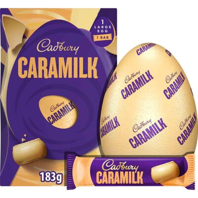 Cadbury Caramilk Chocolate Easter Egg 183g Cadbury Caramilk Chocolate Easter Egg 183g