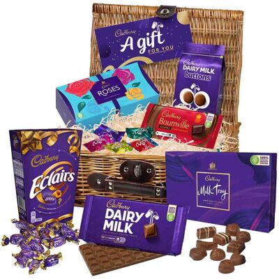 Classic Cadbury Chocolate Basket Classic Cadbury Chocolate Basket
