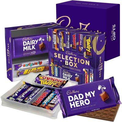 Cadbury Dad My Hero Chocolate Selection Box Gift Cadbury Dad My Hero Chocolate Selection Box Gift