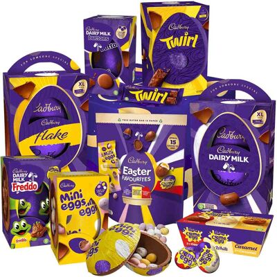 Cadbury Deluxe Easter Chocolate Hamper Cadbury Deluxe Easter Chocolate Hamper