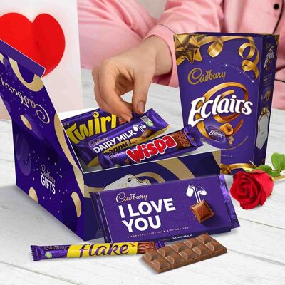Cadbury I Love You Medium Chocolate Gift Box Cadbury I Love You Medium Chocolate Gift Box