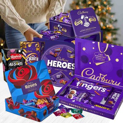 Cadbury Large Christmas Collection Chocolate Hamper Cadbury Large Christmas Collection Chocolate Hamper