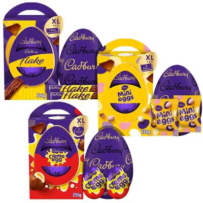 Cadbury Chocolate Easter Eggs XL (Bundle of 3) Cadbury Chocolate Easter Eggs XL (Bundle of 3)