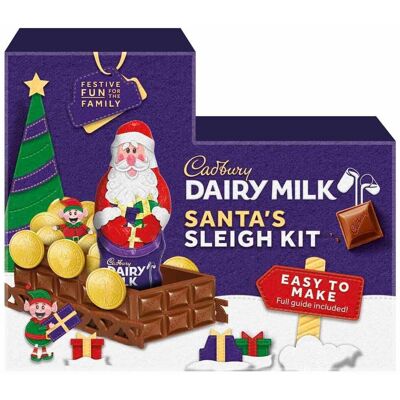 Cadbury Santa's Chocolate Sleigh Build Your Own Kit Cadbury Santa's Chocolate Sleigh Build Your Own Kit