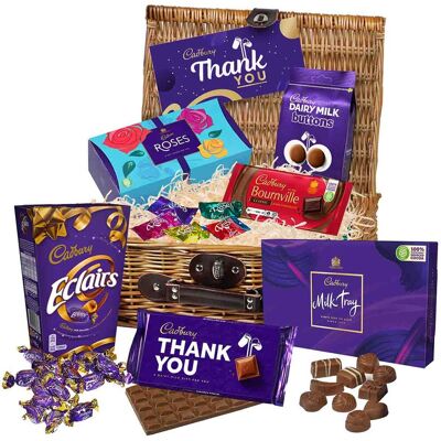 Thank You Cadbury Chocolate Basket Thank You Cadbury Chocolate Basket