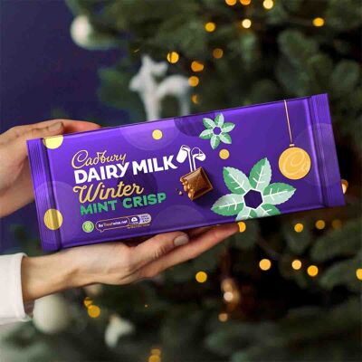 Cadbury - Dairy Milk Winter Mint Crisp Edition Cadbury - Dairy Milk Winter Mint Crisp Edition
