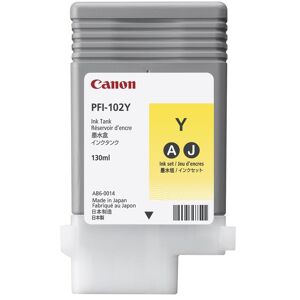 Original Canon PFI-102Y Yellow Ink Cartridge