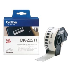 Original Brother DK22211 QL Continuous White Film Tape (29mm)