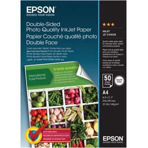 Original Epson C13S400059 A4 Double Sided Photo Paper (50 Sheets)