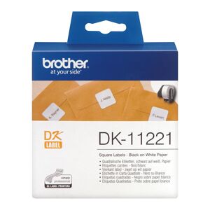 Original Brother DK11221 Square Labels (23mm)