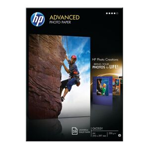 Original HP Glossy Photo Paper 250gsm (A4) 25sh