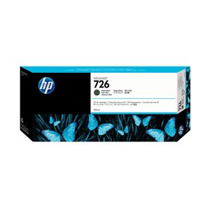 Original HP No.726 Matte Black Ink Cartridge (300ml)