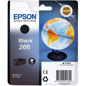 Original Epson 266 Black Ink Cartridge