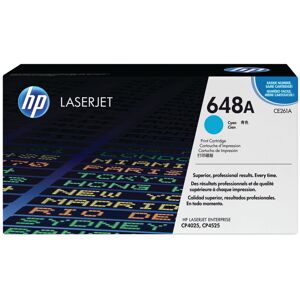 Original HP 648A Cyan Toner Cartridge (CE261A)