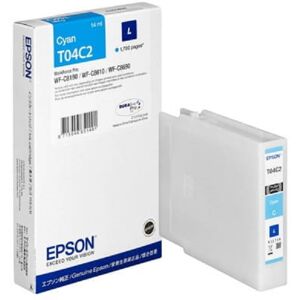 Original Epson T04A2 Extra High Capacity Cyan Ink Cartridge