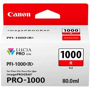 Original Canon PFI-1000R Red Ink Cartridge