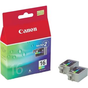 Original Canon BCI-16 Twin Pack Colour Ink Cartridges