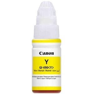 Original Canon GI-490 Yellow Ink Bottle