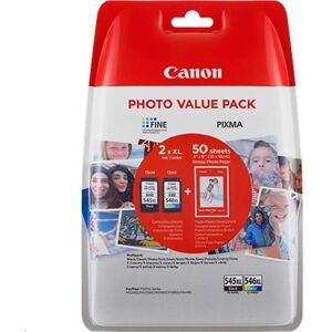 Original Canon PG545XL & CL546XL Ink and Paper Multipack