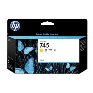 Original HP 745 Yellow Ink Cartridge - 130ml