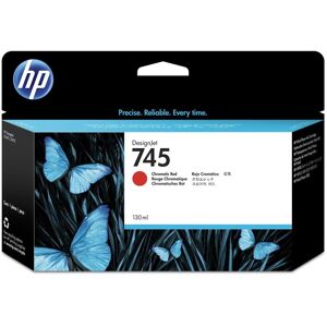 Original HP 745 Chromatic Red Ink Cartridge