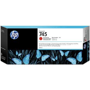 Original HP 745 High Capacity Chromatic Red Ink Cartridge